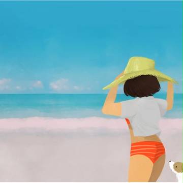 Beach.