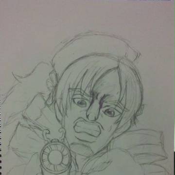 ジョジョっぽくマミさんを描いてみた