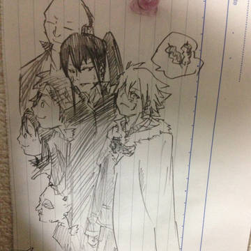 D.Gray-manの落書き