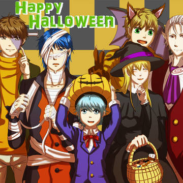 ハロウィン集合絵