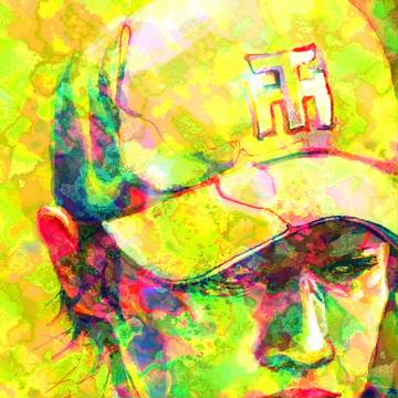 フィルターを透して