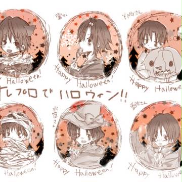 オレプロメンバーでハロウィン