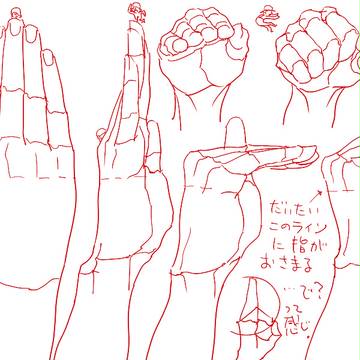 個人的、手前に来る指とコントローラーを持った手。
