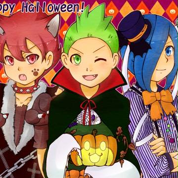 ハロウィン三つ子