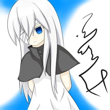 白い子