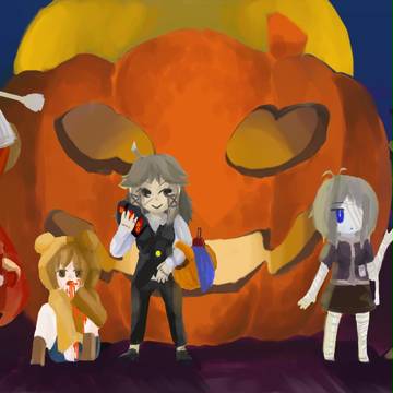 【めぽ擬の谷】ハロウィンの記録【ハロウィン】