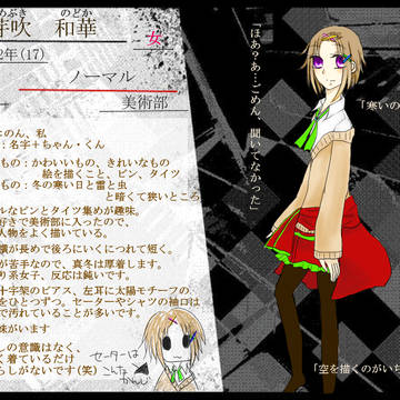【ヤンデレ学園】芽吹　和華【生徒】