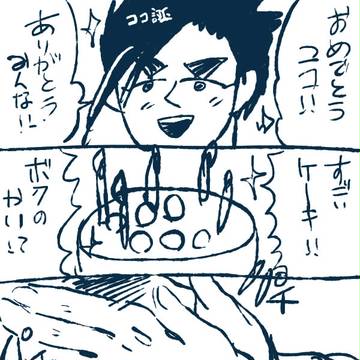 ココさん誕生日おめでとう。