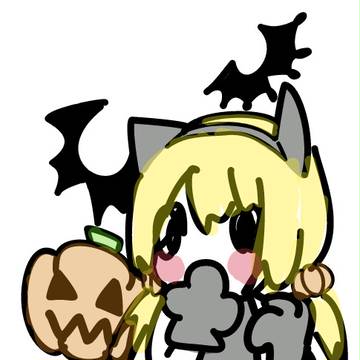 ハロウィンっぽい。