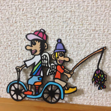 手持ち切り絵"ホリデート"