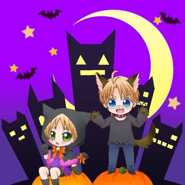 【米英】ハッピーハロウィン!!