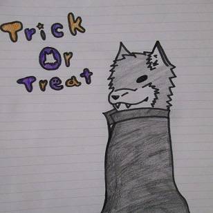ハロウィン落書き