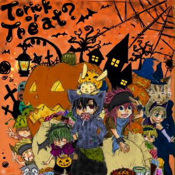 トリック　オア　トリート！！