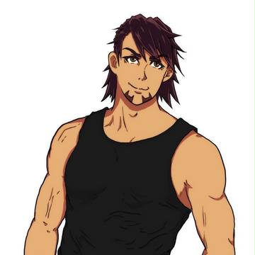 アニメ塗りっぽくおじさん