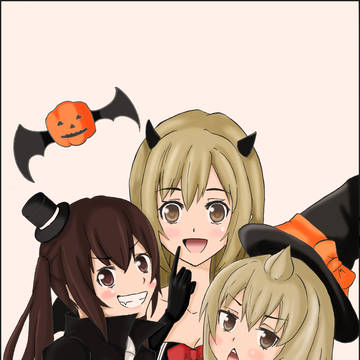 みなみけ ハロウィン
