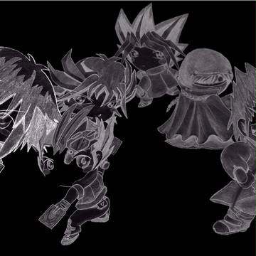 Tetsu/yugioh channel　4期OP　英霊集合