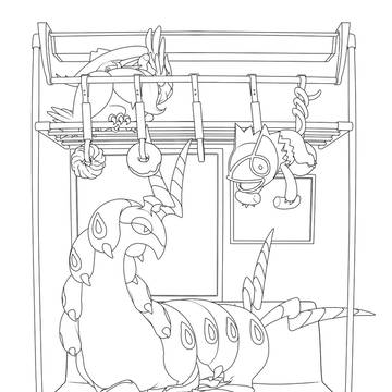【線画】2012HALLOWEEN/遅延【配布】
