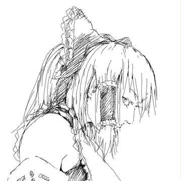 らくがき 霊夢