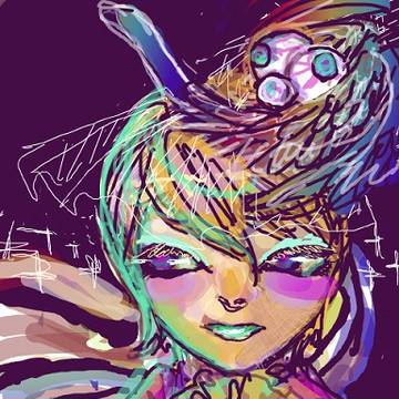 楽描き
