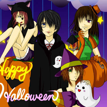 遅れたハロウィン；