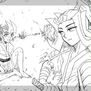 武将シャークさんと…