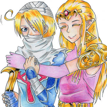 シークとゼルダ姫