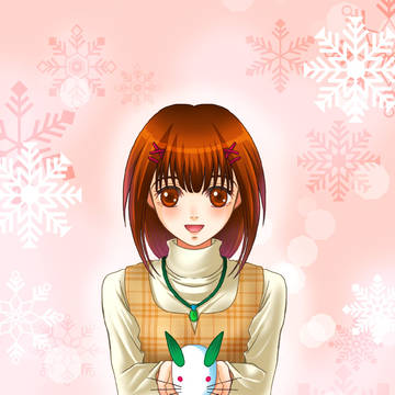 雪うさぎ