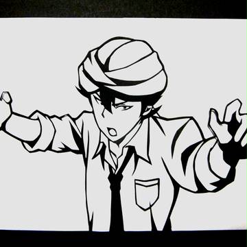 【切り絵】アキラ・アガルカール・山田
