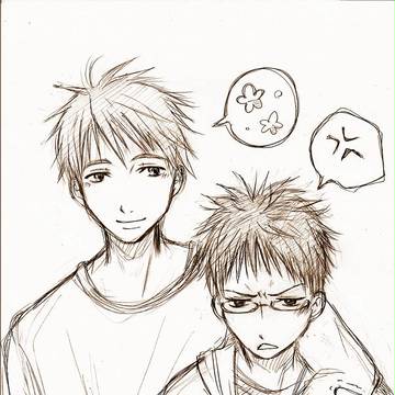 きよしとひうが（落書き）