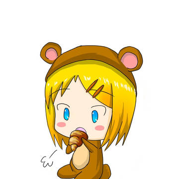 もっちゃ　もっちゃ　クロワッサン