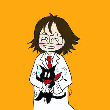 はかせになって坂本さんをギュー!