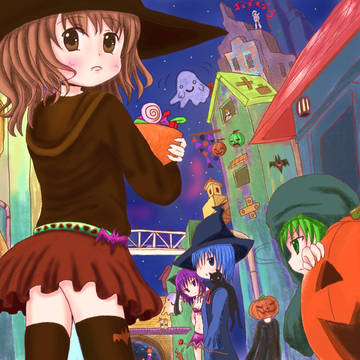 セラフィックブルーでハロウィン!