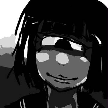 モノクロ単眼ちゃん