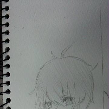 授業中に描いたブンちゃん