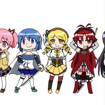 まどマギをちびキャラにしたかった