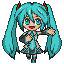 初音ミク　64*64