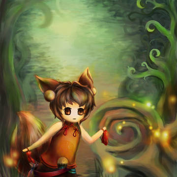 森の少年(?