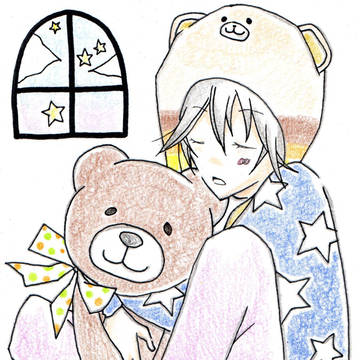 くまさんとしらいしくん。
