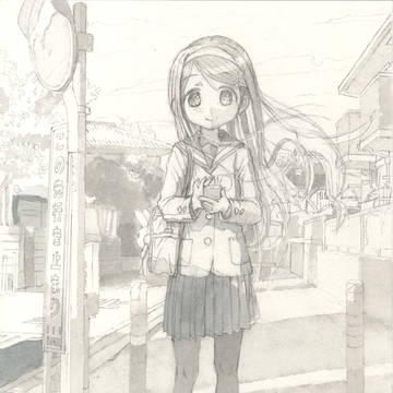 Ｍｒ．のドローイング制作2012年11月　これから色入れるところ