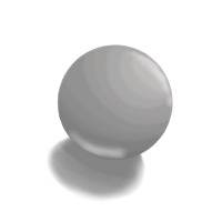 【練習】金属のたま