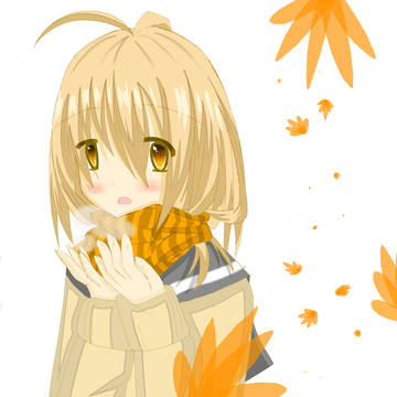 秋ですね