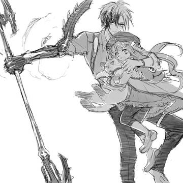 二人と一匹。