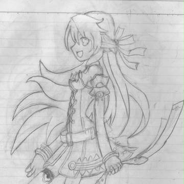 エルソード　レナSR描いてみた