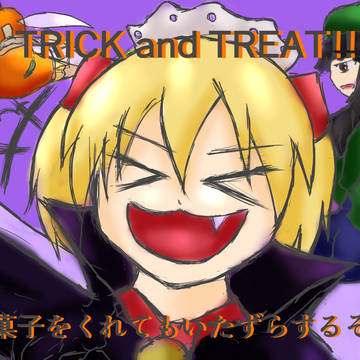 1時間ドローイングお題「嗚呼、ハロウィンだったね!描こう!」より