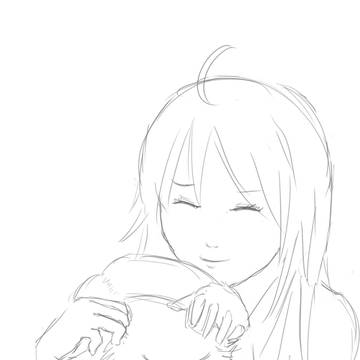 アイマス落描き