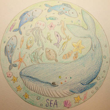 海の底には