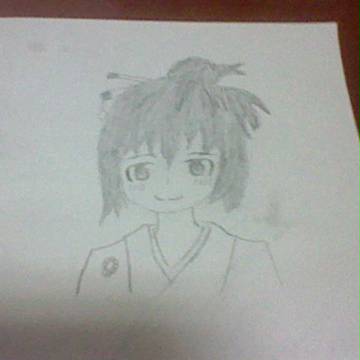 友達描いたー