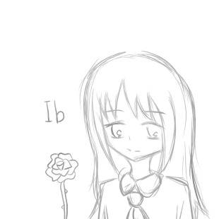 【Ib】下描き【描いてみた】
