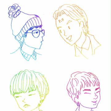 ぶろび落書き