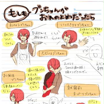 もしもブンちゃんが俺の嫁だったら